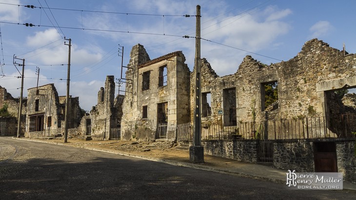 Martyred village of Oradour-sur-Glane
