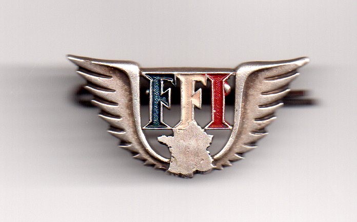 Insigne F.F.I de Georges Caussanel