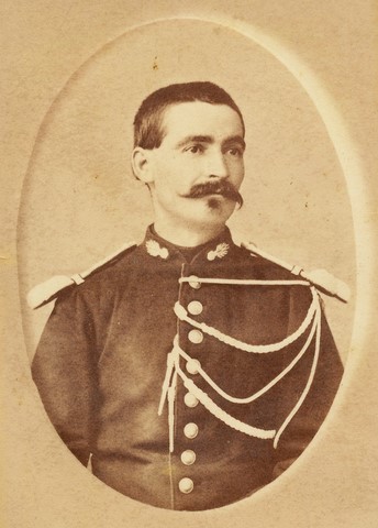 Jean Caussanel-Mounted gendarme