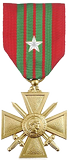 Croix de guerre avec étoile d'argent